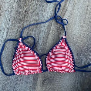 red white/blue bikini top
